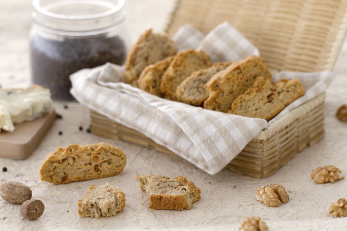 Cantucci au gorgonzola