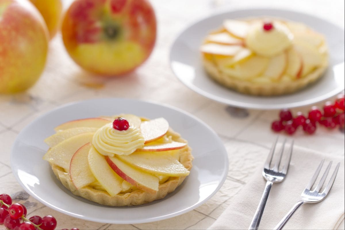 Tartelettes aux pommes et à la cannelle