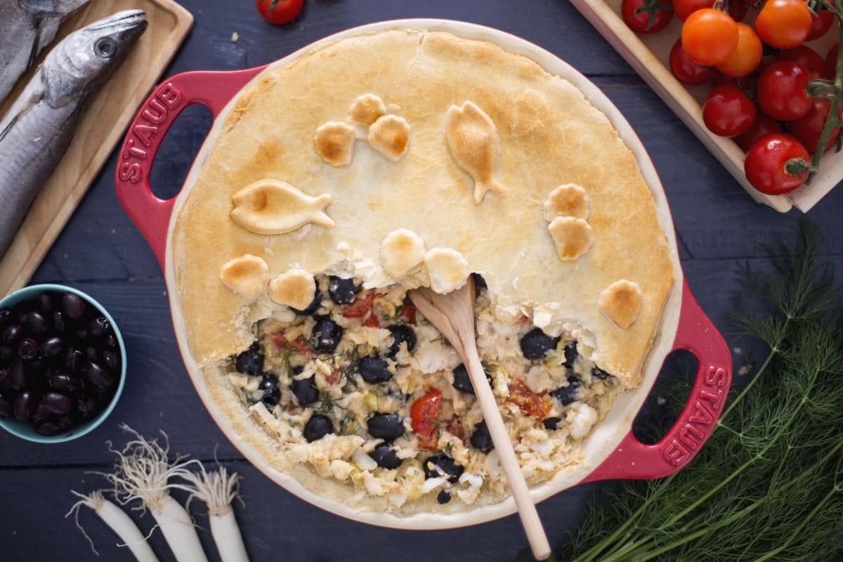Tourte de poisson