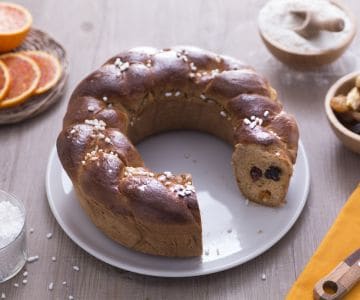 Couronne aux fruits
