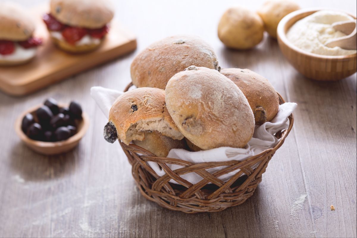 Puccia salentina aux olives