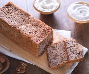 Pain aux noix sans gluten