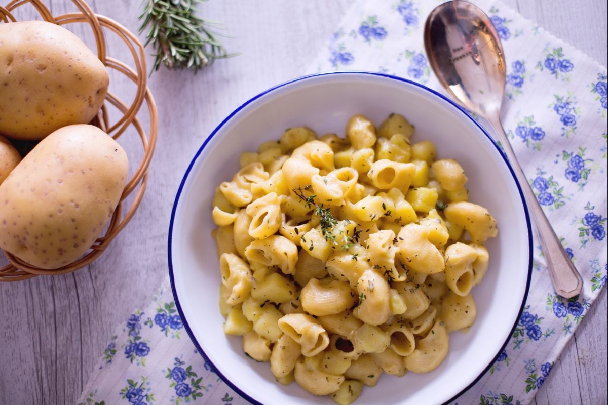 Pâtes et pommes de terre
