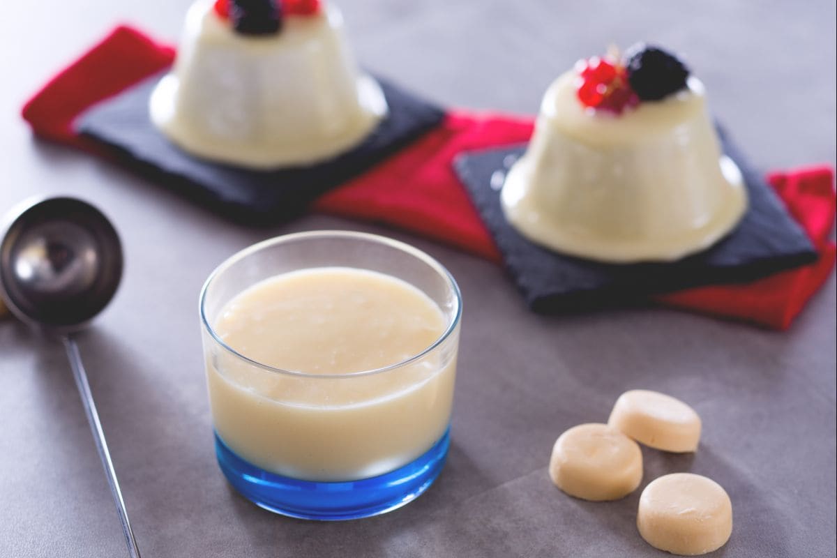 Ganache au chocolat blanc