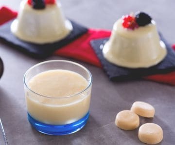 Ganache au chocolat blanc