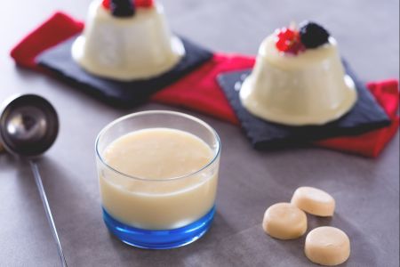 Ganache au chocolat blanc