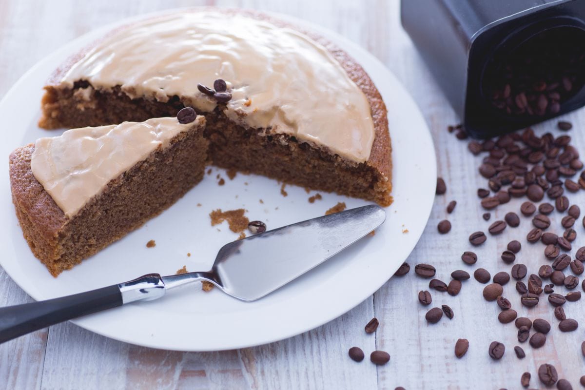 Gâteau à l'eau au café
