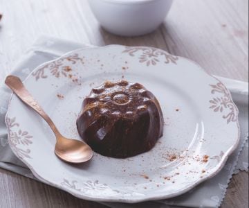 Pudding cacao et cannelle sans lactose
