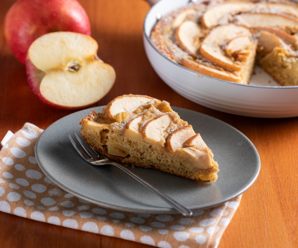 Gâteau aux pommes à la poêle