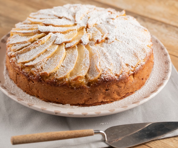 Gâteau aux pommes et yaourt