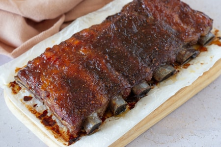 Côtelettes de porc au four