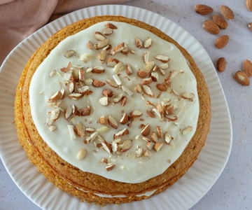 Gâteau aux carottes et aux amandes