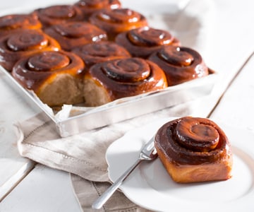 Roulés à la cannelle avec levain