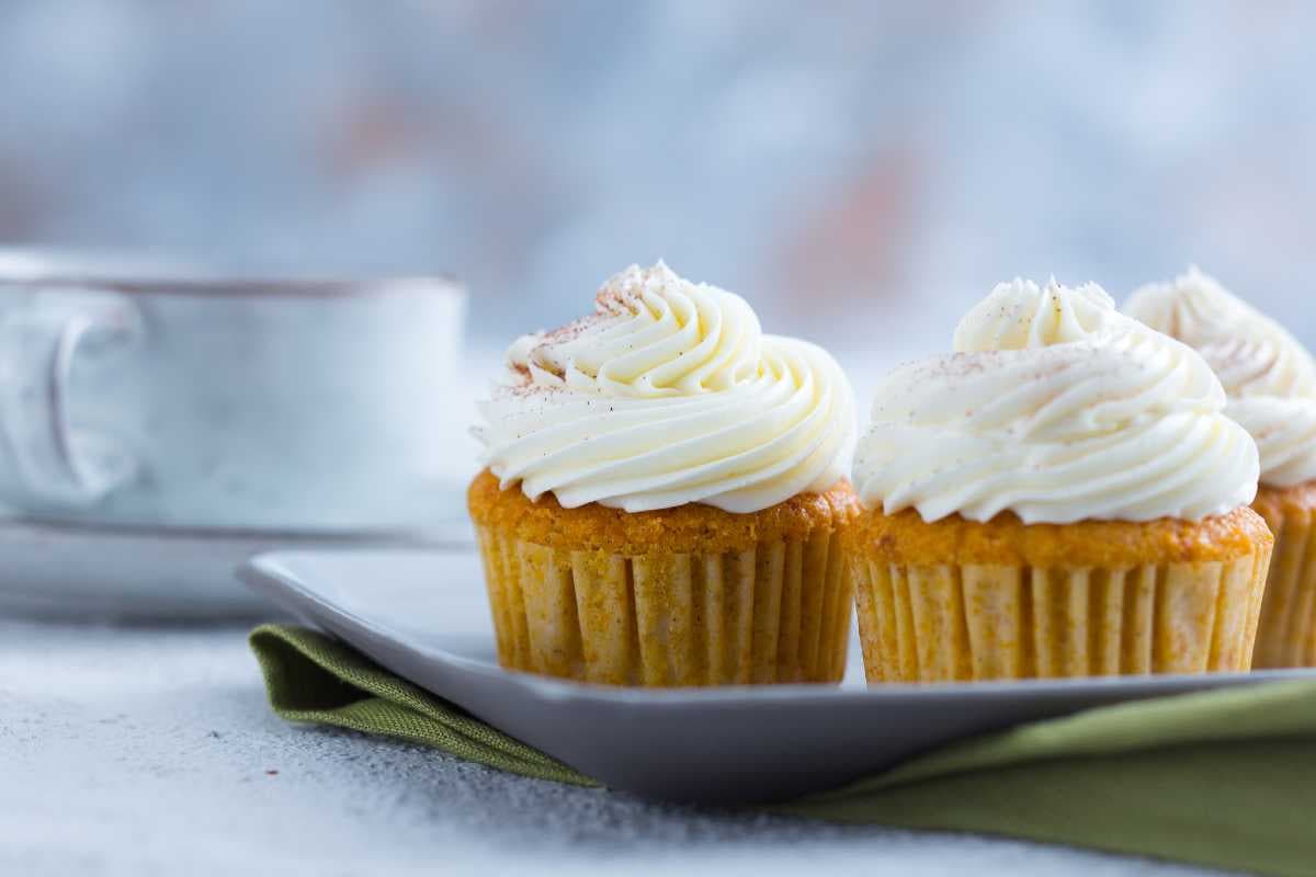 Cupcake à la citrouille et aux carottes