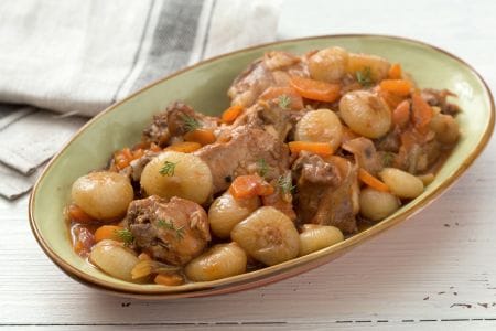 Ragoût de lapin aigre-doux