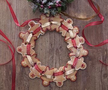 Couronne de pain d'épices
