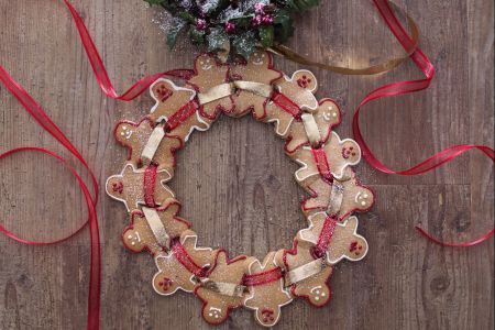 Couronne de pain d'épices
