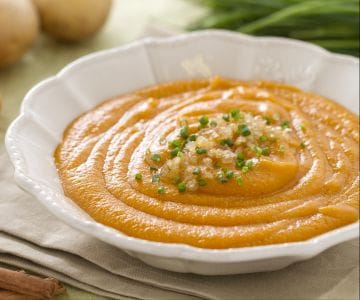 Velouté de carottes à la cannelle