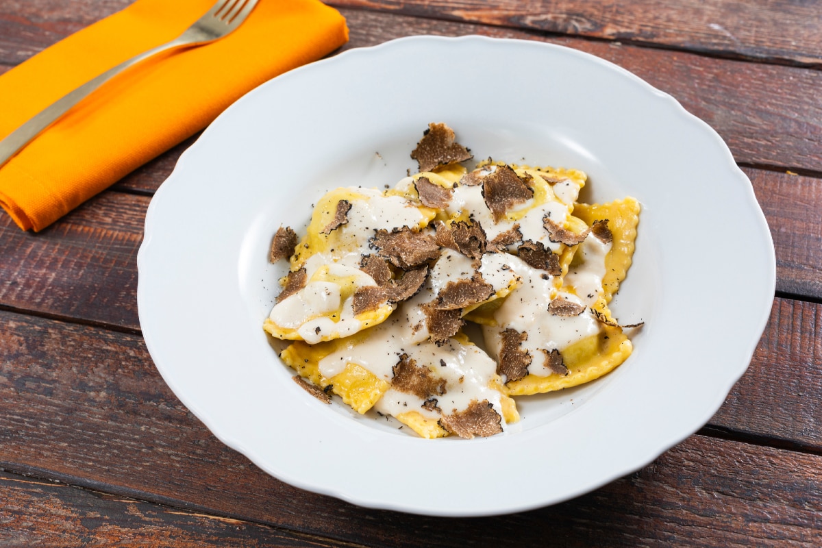 Raviolis à la truffe