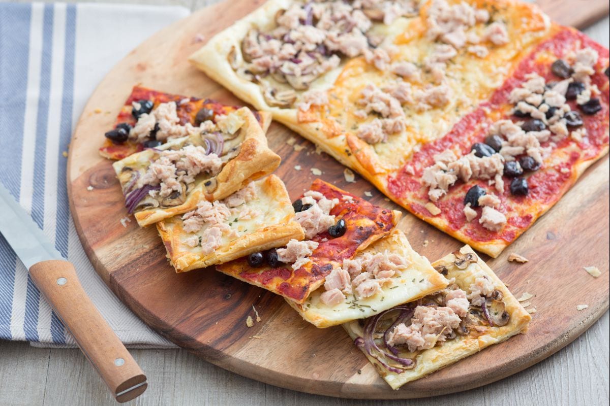 Feuilleté multi-saveurs au thon