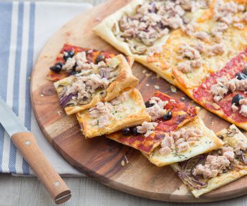 Feuilleté multi-saveurs au thon
