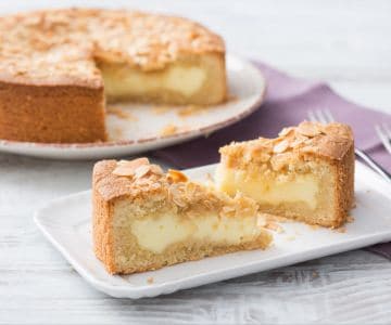 Tarte moelleuse à la crème