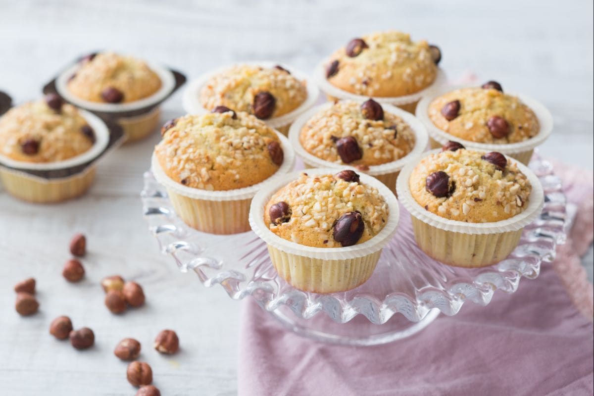 Muffins aux noisettes