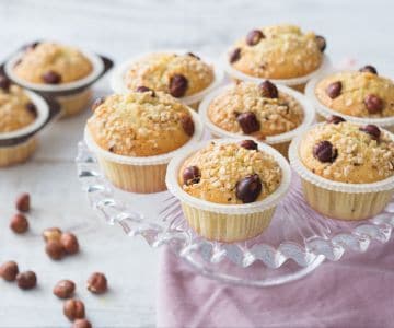 Muffins aux noisettes