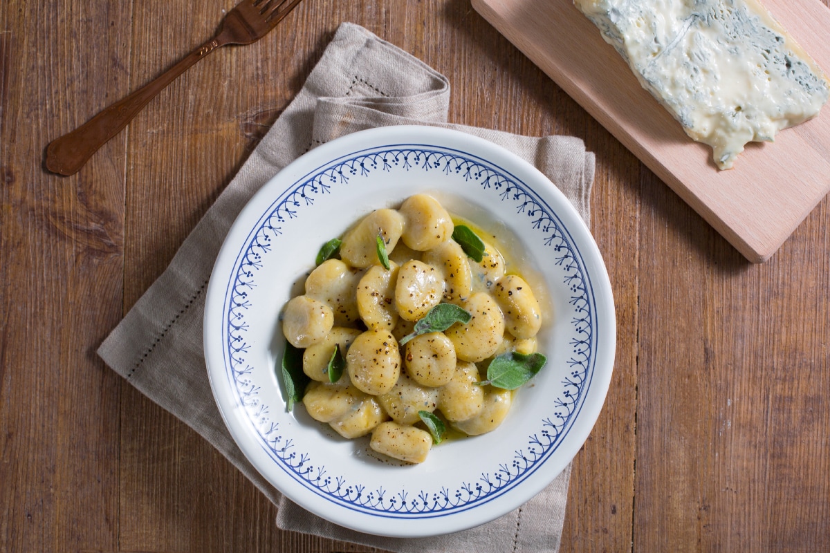 Gnocchis au gorgonzola