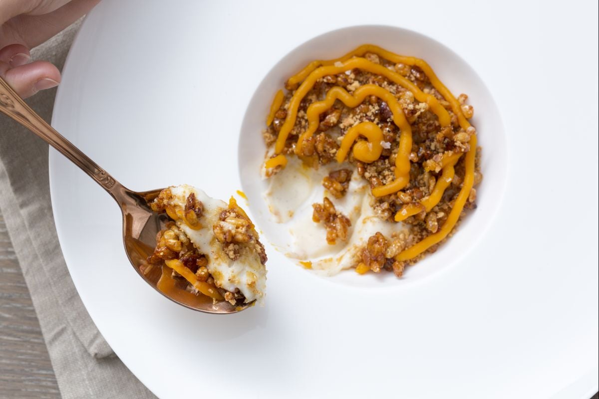 Riz au lait et potiron
