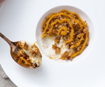 Riz au lait et potiron