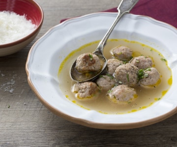 Boulettes de porc en bouillon