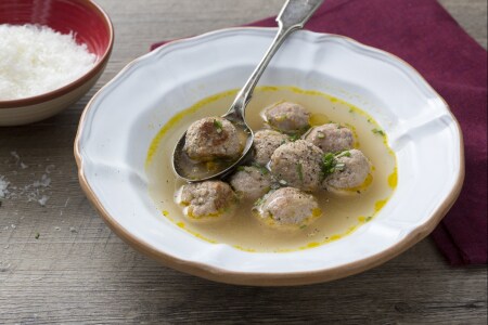 Boulettes de porc en bouillon