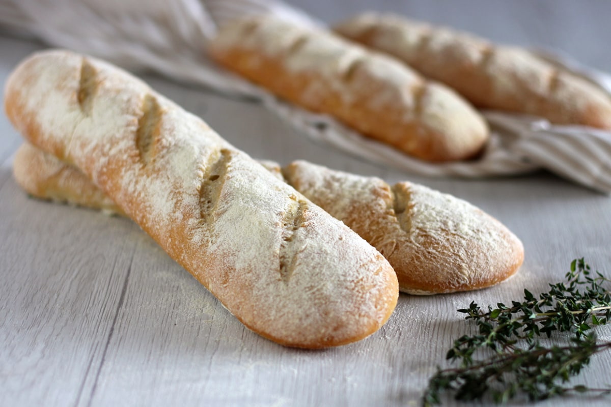 Pain au thym avec levain