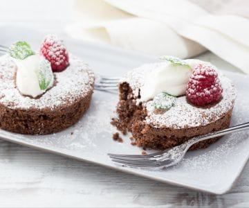 Mini caprese au chocolat et piment