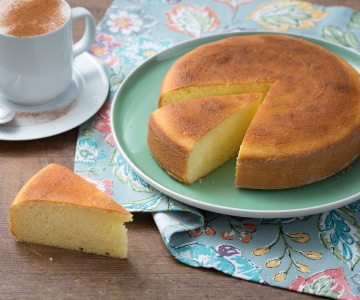 Gâteau au lait chaud