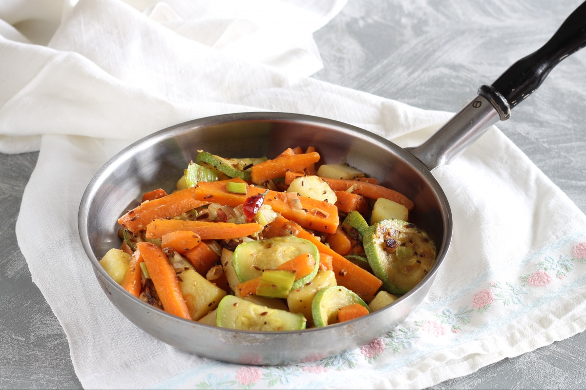 Légumes mijotés aux épices