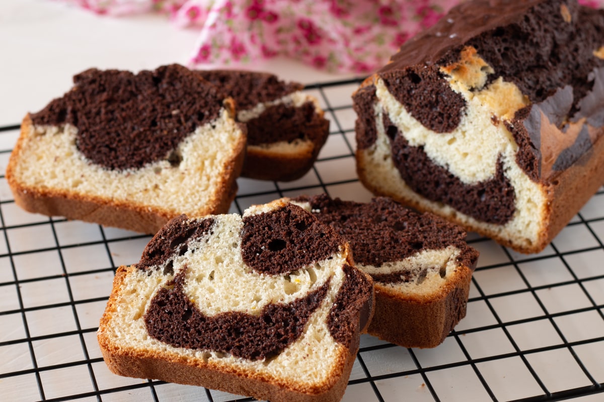 Cake marbré