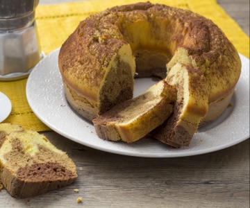 Gâteau couronne tiramisu