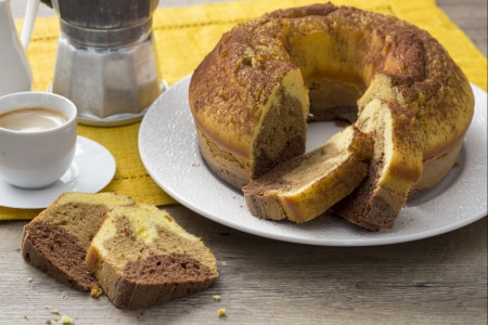 Gâteau couronne tiramisu