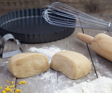 Pâte sablée aux blancs d'œufs