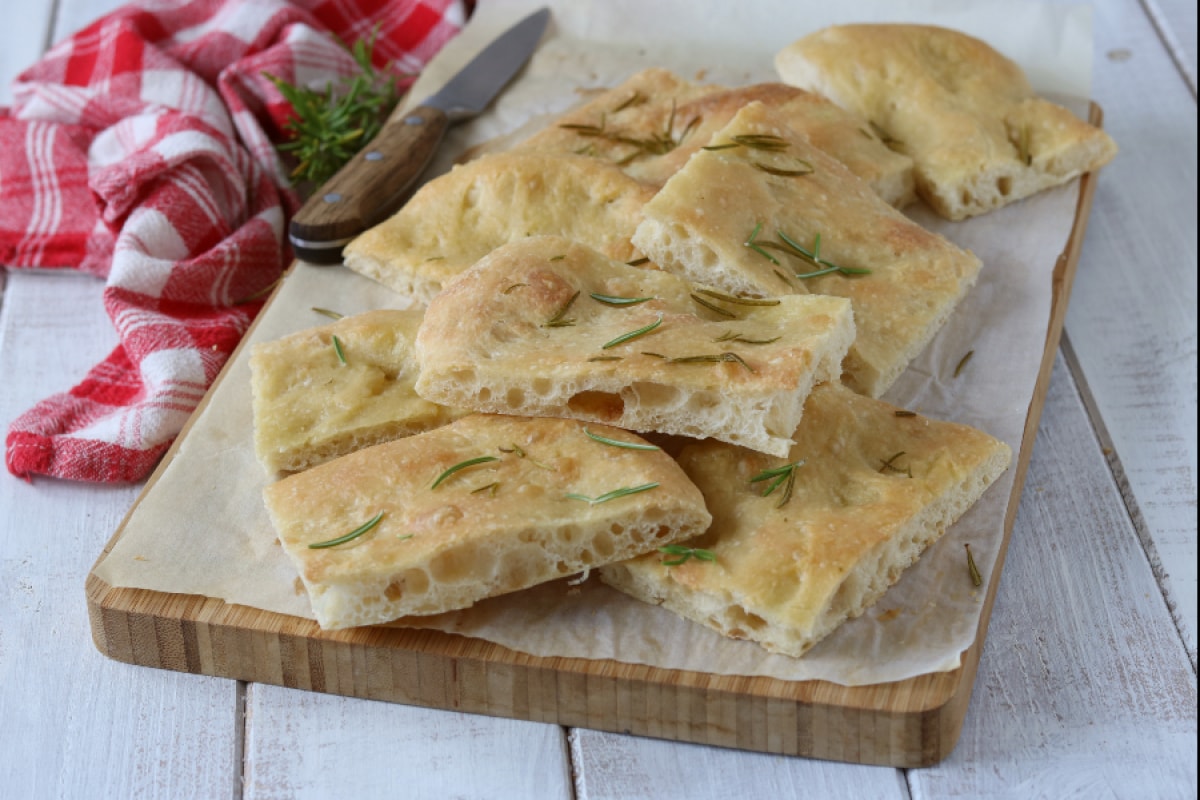 Focaccia au yaourt