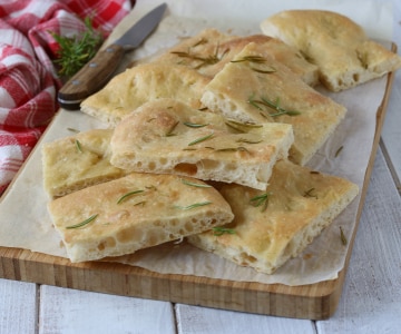 Focaccia au yaourt
