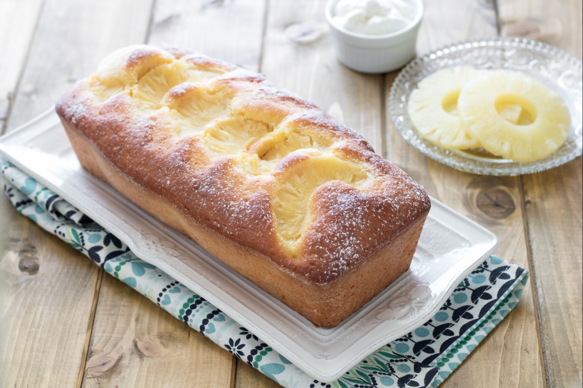 Cake à l'ananas et yaourt grec