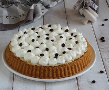 Tarte molle au café
