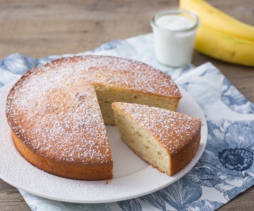 Gâteau banane et yaourt