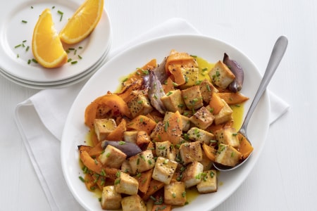 Tofu mariné à la bière