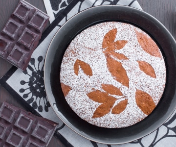 Gâteau au chocolat sans beurre