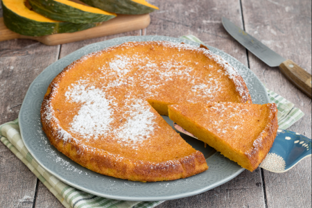 Gâteau fondant à la citrouille