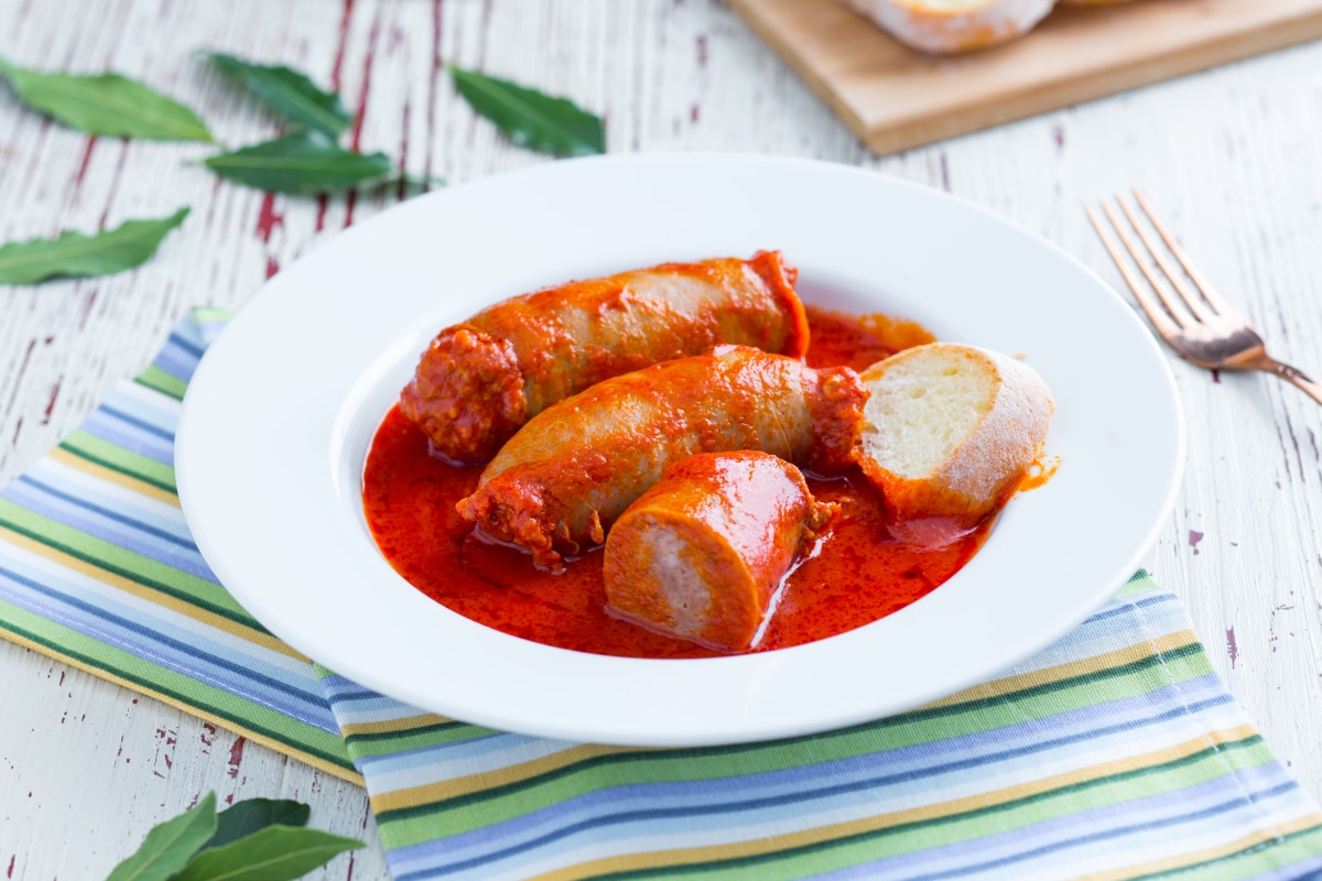 Saucisses à la sauce